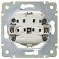 Розетка 2К+3 Legrand Valena 16A 250V с/з со шторками безвинтовой зажим слоновая кость 774122 - фото №2