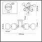 Потолочная люстра Lumion Comfi Sydnee 4591/6C - фото №2