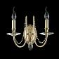 Бра Crystal Lux Victoria AP2 Gold/Amber - фото №3