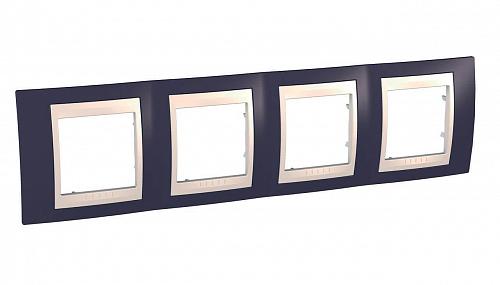 Рамка 4-постовая Schneider Electric Unica Хамелеон MGU6.008.572