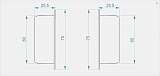 Заглушка Deko-Light End Cap P-EL-02-10 Set 2 pcs 978251