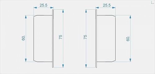 Заглушка Deko-Light End Cap P-EL-02-10 Set 2 pcs 978251