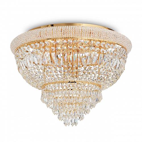 Потолочная люстра Ideal Lux Dubai PL24 Ottone 243498