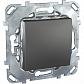 Выключатель одноклавишный кнопочный Schneider Electric Unica MGU5.206.12ZD - фото №1