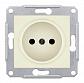 Розетка Schneider Electric Sedna б/з без шторок 16A 250V SDN2900147 - фото №1