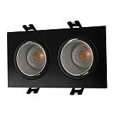 Встраиваемый светильник Denkirs DK3072-BK+CH