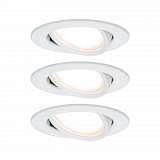 Встраиваемый светодиодный светильник Paulmann Nova (3 шт.) 93485