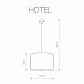 Подвесной светильник Nowodvorski Hotel 9298 - фото №3