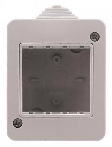 Коробка для накладного монтажа 1-постовая ABB Zenit IP55 2CLA329100N1101