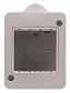 Коробка для накладного монтажа 1-постовая ABB Zenit IP55 2CLA329100N1101 - фото №1