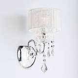 Бра Eurosvet 2045/1 хром/белый