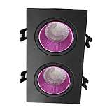 Встраиваемый светильник Denkirs DK3020BPI DK3072-BK+PI