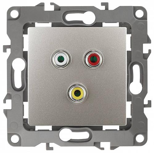 Розетка RCA ЭРА 12 12-3113-15 Б0027480