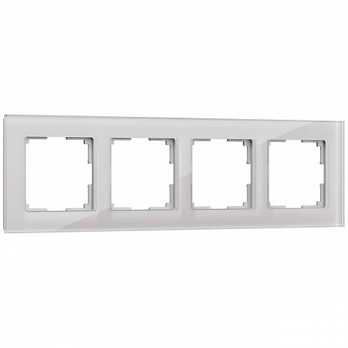 Рамка на 4 поста Werkel Favorit дымчатый W0041117 4690389160042
