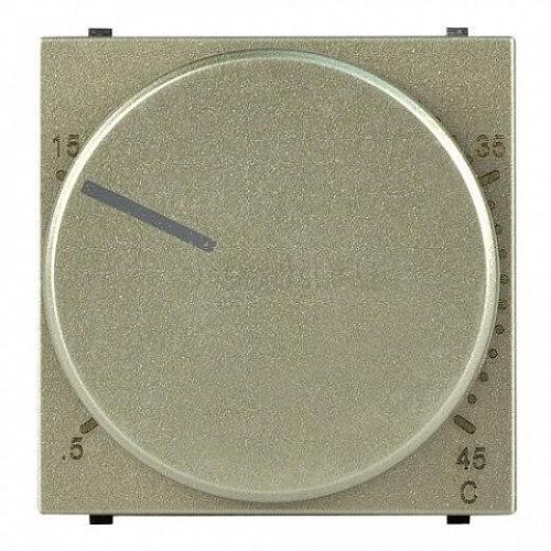 Терморегулятор теплого пола ABB Zenit с выносным датчиком шампань 2CLA224030N1901