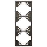 Рамка 3-постовая Efapel Apolo 5000 Metalizada графит 50932 TGR