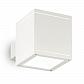 Уличный настенный светильник Ideal Lux Snif Ap1 Square Bianco 144276 - фото №1