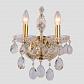 Бра Crystal Lux Isabel AP2 Gold/Transparent - фото №2