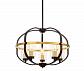 Подвесная люстра Lumina Deco Monterey LDP 1141-5 BK+MD - фото №6