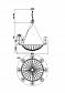 Подвесная люстра Maytoni Pantheon H021PL-08CH - фото №3