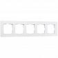 Рамка на 5 постов Werkel Favorit белый матовый  W0051105 4690389160103 - фото №1