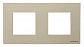 Рамка 2-постовая ABB Zenit шампань 2CLA227200N1901 - фото №1