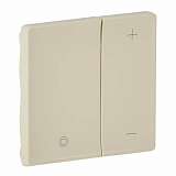 Лицевая панель Legrand Valena Life светорегулятора клавишного слоновая кость 754891