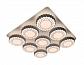 Потолочная светодиодная люстра Ambrella light Orbital High-Tech FH14/9 WH 288W D750*750 - фото №1