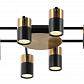Потолочная люстра Lumien Hall Trey LH4138/8CB-BR-BK - фото №4