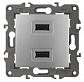 Устройство зарядное USB ЭРА Elegance 5V-2,1A 14-4110-03 Б0034360 - фото №1