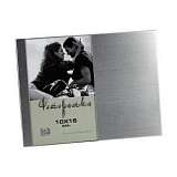 Фоторамка Image Art 6055-4S, 10*15 серебро, место под нанесение (24/48/576) Б0014834