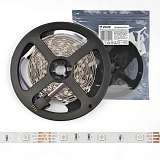 Светодиодная лента Volpe ULS-Q911 5050-30LED/m-8mm-IP20-DC12V-7,2W/m-5M-RGB