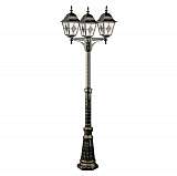 Садово-парковый светильник Arte Lamp Berlin A1017PA-3BN