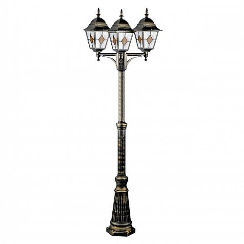 Садово-парковый светильник Arte Lamp Berlin A1017PA-3BN