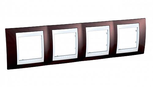 Рамка 4-постовая Schneider Electric Unica Хамелеон MGU6.008.851