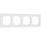 Рамка на 4 поста Werkel Snabb basic белый W0042001 4690389161414