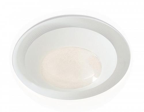 Потолочный светодиодный светильник Ambrella light Orbital Crystal Sand FS1261 WH/SD 72W D790