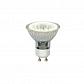 Лампа светодиодная (04009) Uniel GU10 1,5W 2700-3200K прозрачная LED-JCDR-SMD-1,5W/WW/GU10 95 Lm - фото №1