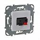 Аудиорозетка Schneider Electric Unica MGU5.486.18ZD - фото №1