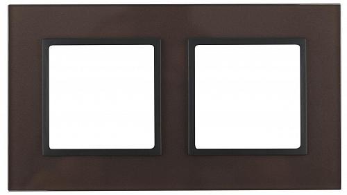 Рамка 2-постовая ЭРА Elegance 14-5102-13 Б0034493