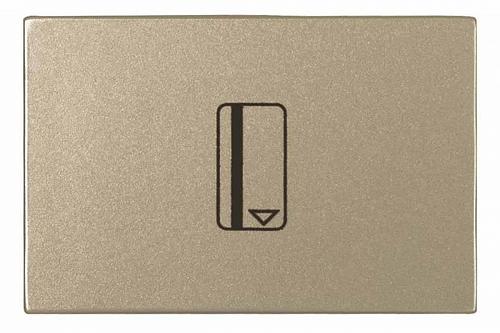 Выключатель карточный ABB Zenit 16A 250V шампань 2CLA221410N1901