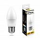 Лампа светодиодная Feron E27 5W 2700K Свеча Матовая LB-72 25764 - фото №1