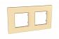 Рамка 2-постовая Schneider Electric Unica Quadro MGU4.704.36 - фото №1