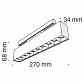 Трековый светодиодный светильник для магнитного шинопровода Maytoni Track Lamps TR014-2-20W3K-B - фото №2