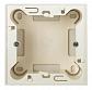 Коробка для накладного монтажа 1-постовая ABB Zenit альпийский белый 2CLA299100N1101 - фото №1