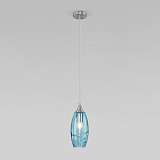 Подвесной светильник Eurosvet Lotus 50222/1 голубой