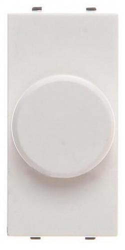 Диммер поворотный ABB Zenit альпийский белый 2CLA216010N1101