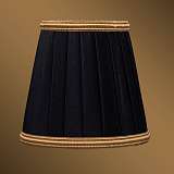 Абажур Bohemia Ivele SH12B черный с золотой каймой