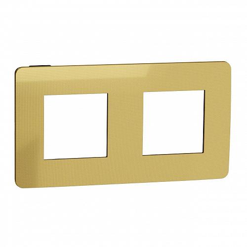 Рамка 2-постовая Schneider Electric Unica New NU280462