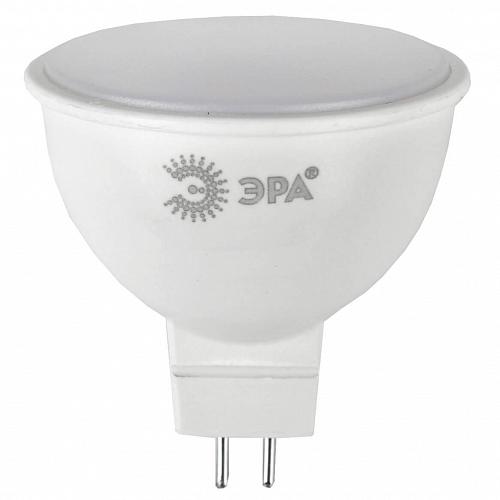 Лампа светодиодная ЭРА GU5.3 7W 4000K матовая ECO LED MR16-7W-840-GU5.3 Б0050185